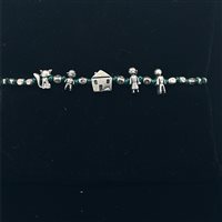 Bracciale Spadarella in Argento SPBR666-VERDE - SPBR666-VERDE